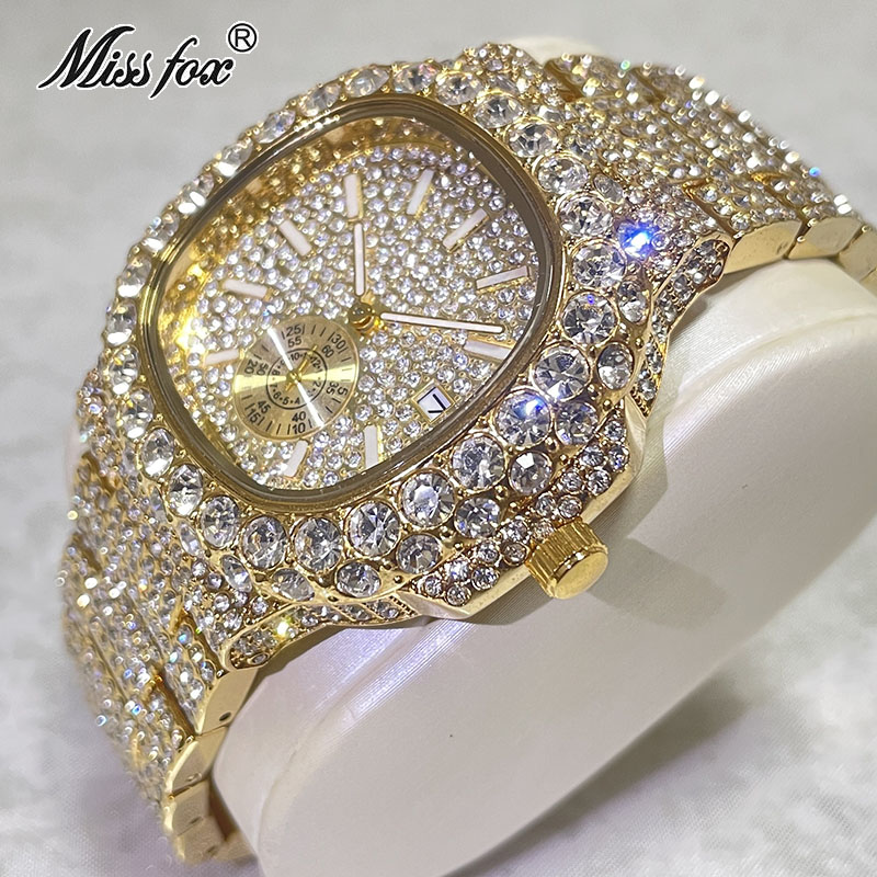 Luxury Watch Iceberg - Hip hop marca missfox moda iced