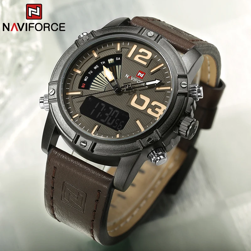 Luxury Watch Maker - Naviforce marca superior relógio masculino multifuncional