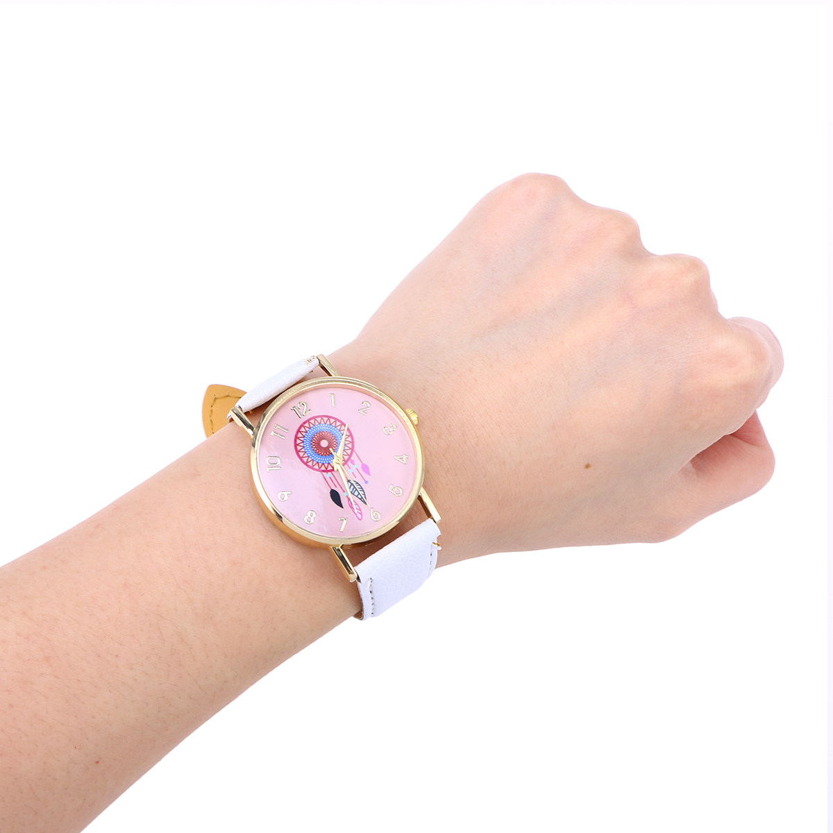 Relógio de quartzo elegante pa - Luxury Watch Gift For Her avaliação e preço