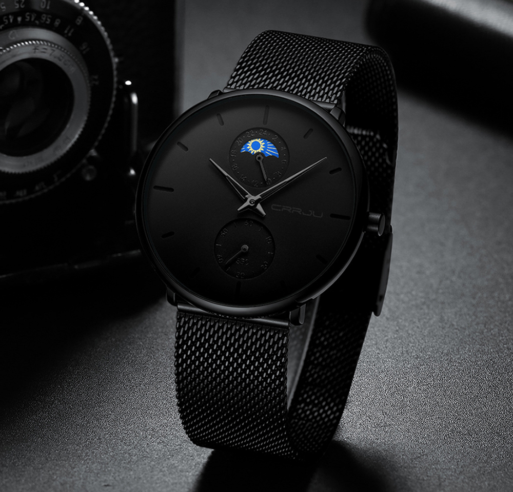 CRRJU, relógio de pulso mascul - Luxury Watch Maker avaliação e preço