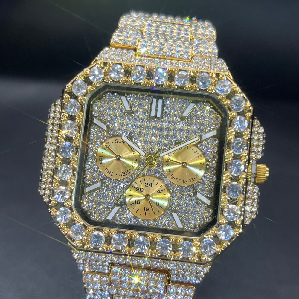 Missfox relógio de diamante de - Luxury Watch Iceberg avaliação e preço